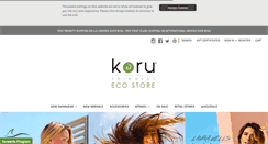 Desktop Screenshot of koruswimwear.com